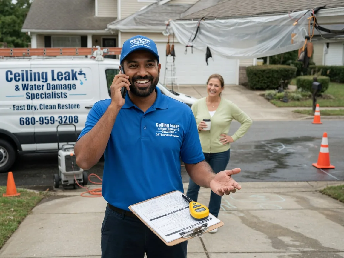Ceiling Leak Cleanup Kissimmee, FL FAQs